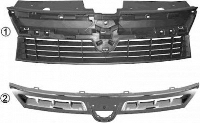 VAN WEZEL 1555510 -  Решетка радиатора